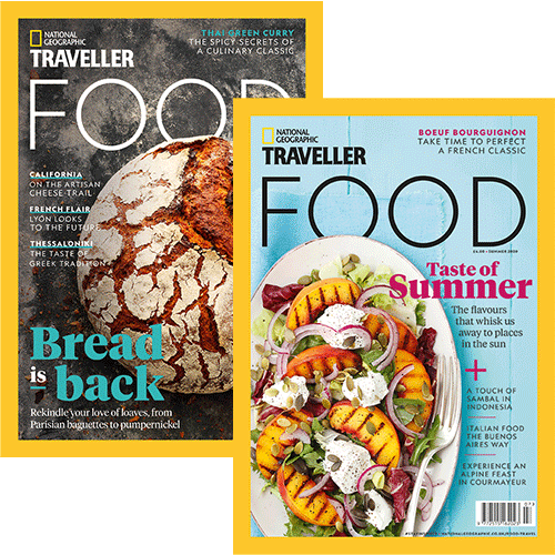 National Geographic Traveller Food magazine covers
