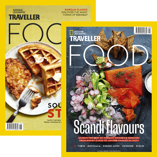 National Geographic Traveller Food magazine covers