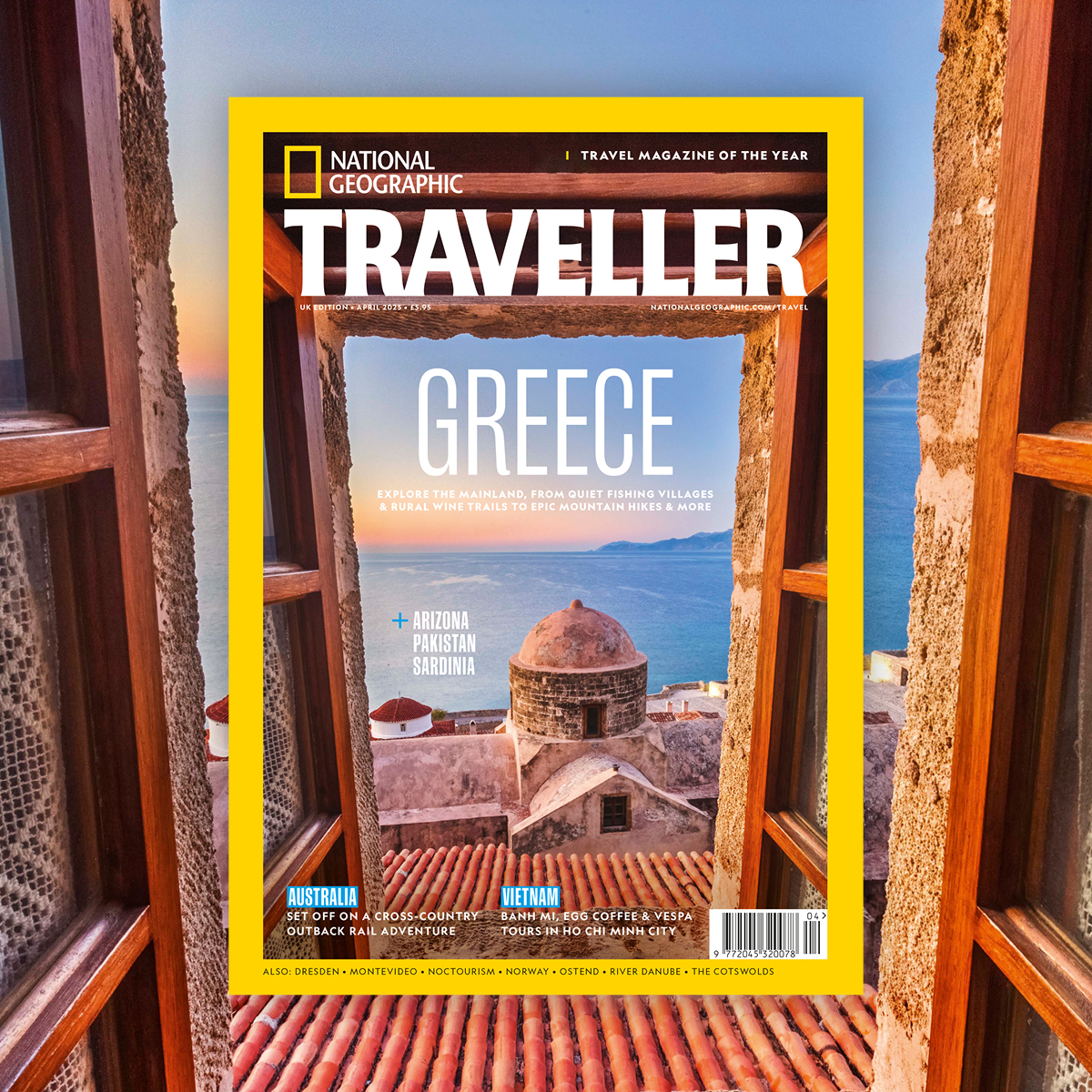 National Georaphic Traveller magazine covers